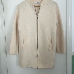 Madewell Cream Wool Sweater